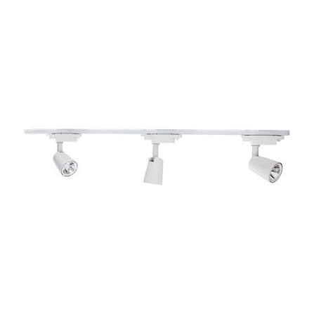 Trilho eletrificado branco luz quente